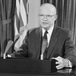 Dwight Eisenhower was the first to warn of the Military-Industrial complex.